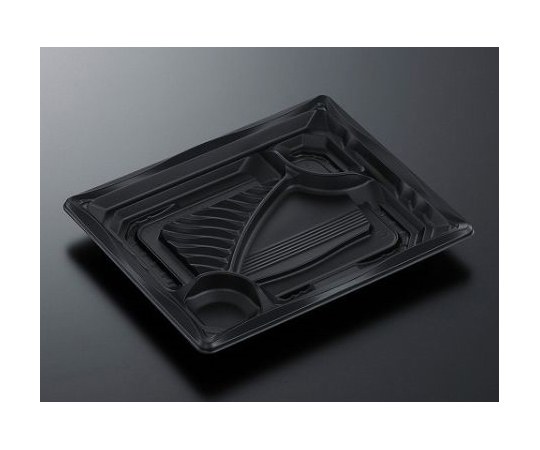 弁当容器 CTいろは 23-19C BK 身 600枚画像