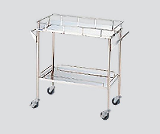ステンレスグリーンカート(静音タイプ) 2段 870×450×835mm