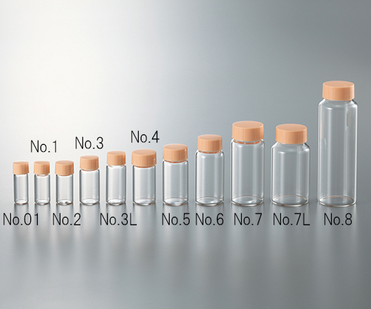 CCスクリュー管 透明 オレンジキャップ 6mL 1箱（100本入）画像