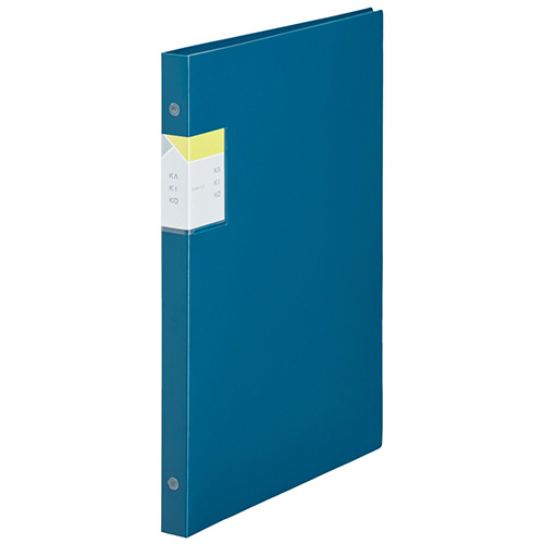 ｸﾘｱｰﾌｧｲﾙｶｷｺ 差し替え式 A4ﾀﾃ 30穴 20ﾎﾟｹｯﾄ 背幅21mm ﾈｲﾋﾞｰ 1冊画像