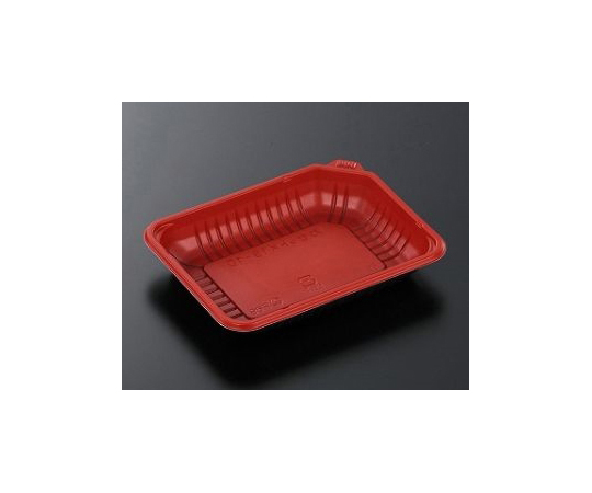 弁当容器 CTカセット K13-10 赤-BK 1200枚画像