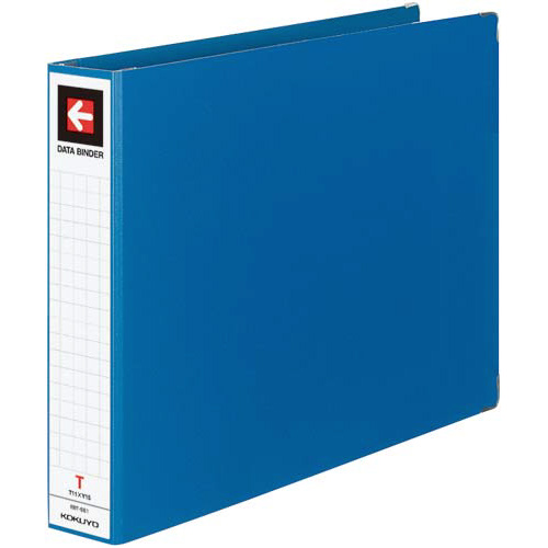 データバインダーＴワイド１１×１５　２２穴青１０冊画像