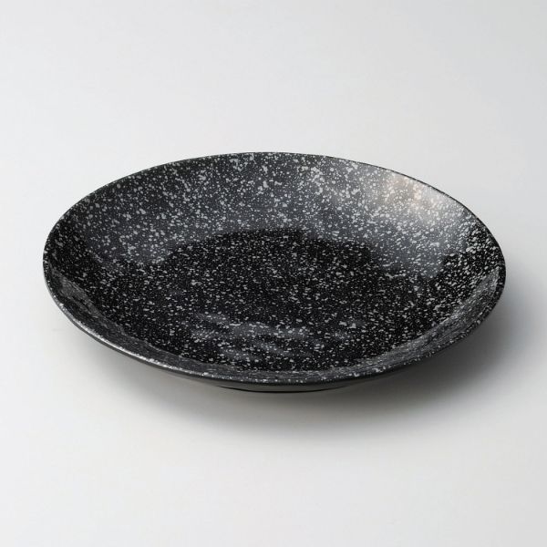 メラミン食器 M11-377 大皿 φ26 銀ちらし マイン画像