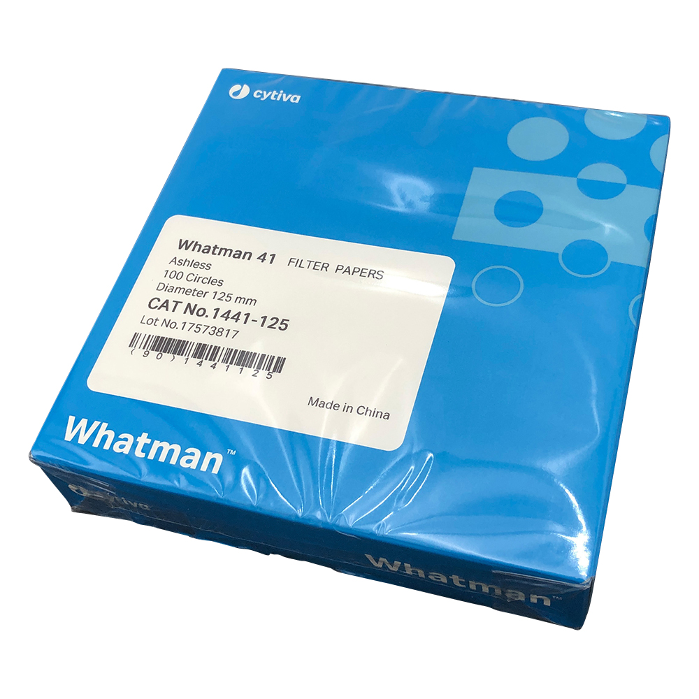 定量濾紙　円形No.41　12.5cm　100枚入画像
