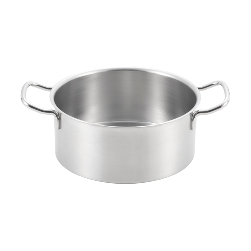 両手鍋 20cm IH対応 シースタイル ステンレス製 日本製