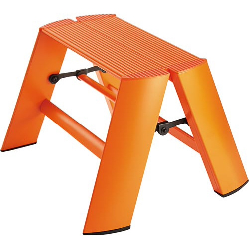 踏み台　ルカーノ　１段　オレンジ画像
