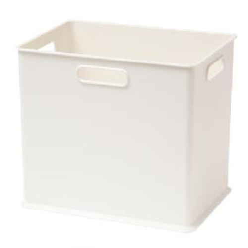 収納ボックス 収納ケース ナチュラ インボックス SD プラスチック ホワイト画像