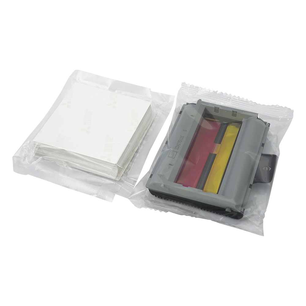 プリンター用紙(三菱電機プリンター用) プリント用紙･インクシート 100×94mm画像