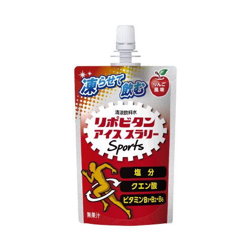 リポビタンアイススラリーリンゴ風味　６個画像