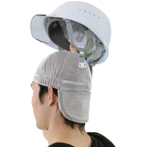 ｸｰﾙ用心帽 ｸﾞﾚｰ 1個画像