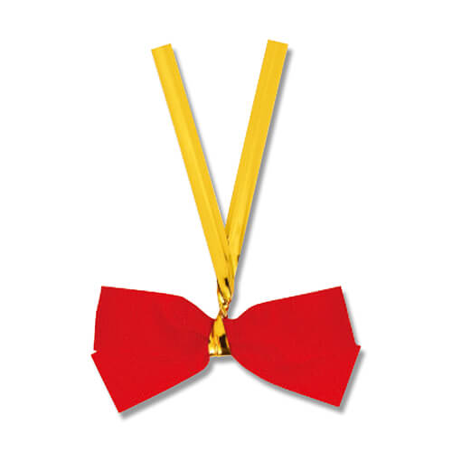 HEIKO クイックリボン 約65mm幅×70mm(リボン巾18mm) 赤 20個入画像