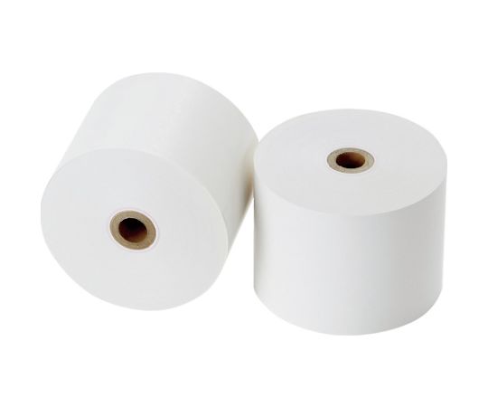 感熱紙レジロール　57.5mmx78mmx12mm紙菅　63M（5巻入）