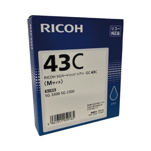 純正インク　ＧＣ４３Ｃ画像