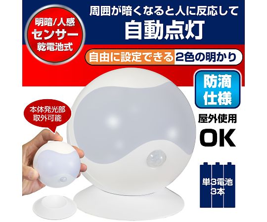 LEDセンサー付ライト画像