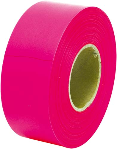 マーキングテープ　３０ｍｍ×５０ｍ　蛍光ピンク画像