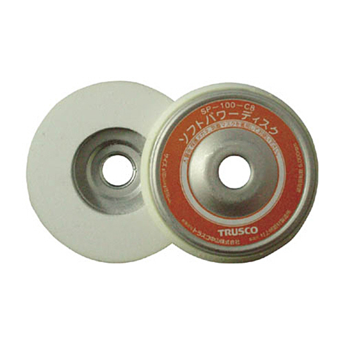 ｿﾌﾄﾊﾟﾜｰﾃﾞｨｽｸ(ｳﾚﾀﾝ樹脂製仕上げ研磨用) 1箱(5枚)画像