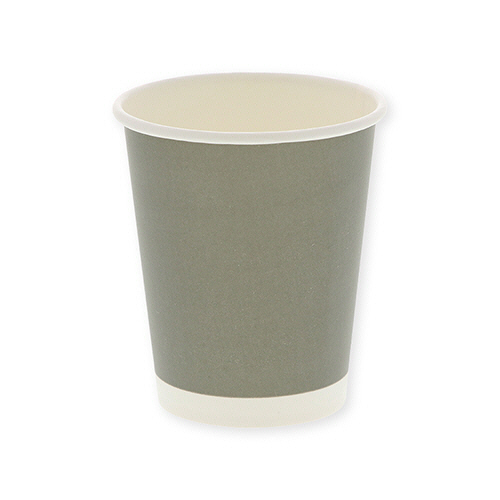 紙ｺｯﾌﾟ ﾍﾟｰﾊﾟｰｶｯﾌﾟ ｱｲｽ･ﾎｯﾄ 8ｵﾝｽ ﾗｲﾄｸﾞﾚｰ 1ｾｯﾄ(1000個:50個×20ﾊﾟｯｸ)画像