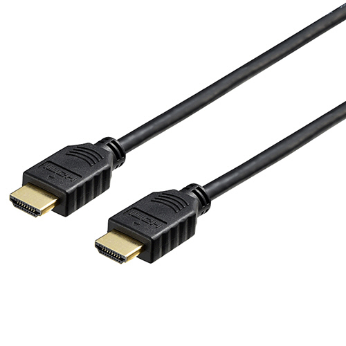 イーサネット対応　High　Speed　HDMIケーブル　スタンダード　5.0m　ブラック　1本