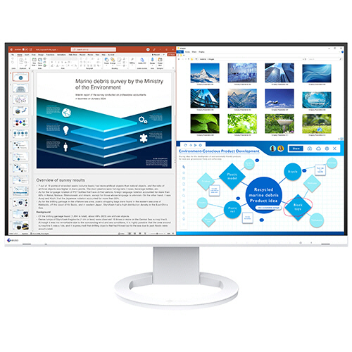 FlexScan 27.0型 ｶﾗｰ液晶ﾓﾆﾀｰ ﾎﾜｲﾄ 1台