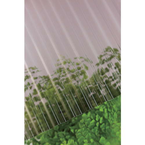 ﾎﾟﾘｶ波板 32波 8尺 810ﾌﾞﾛﾝｽﾞ 1枚