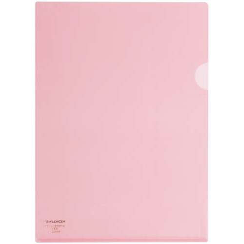 ＜スーパークリヤー１０＞Ｂ５ライトピンク×５冊画像