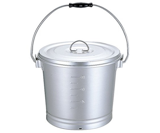 アルミ一重汁食缶　6L（にぎり1ヶ付）