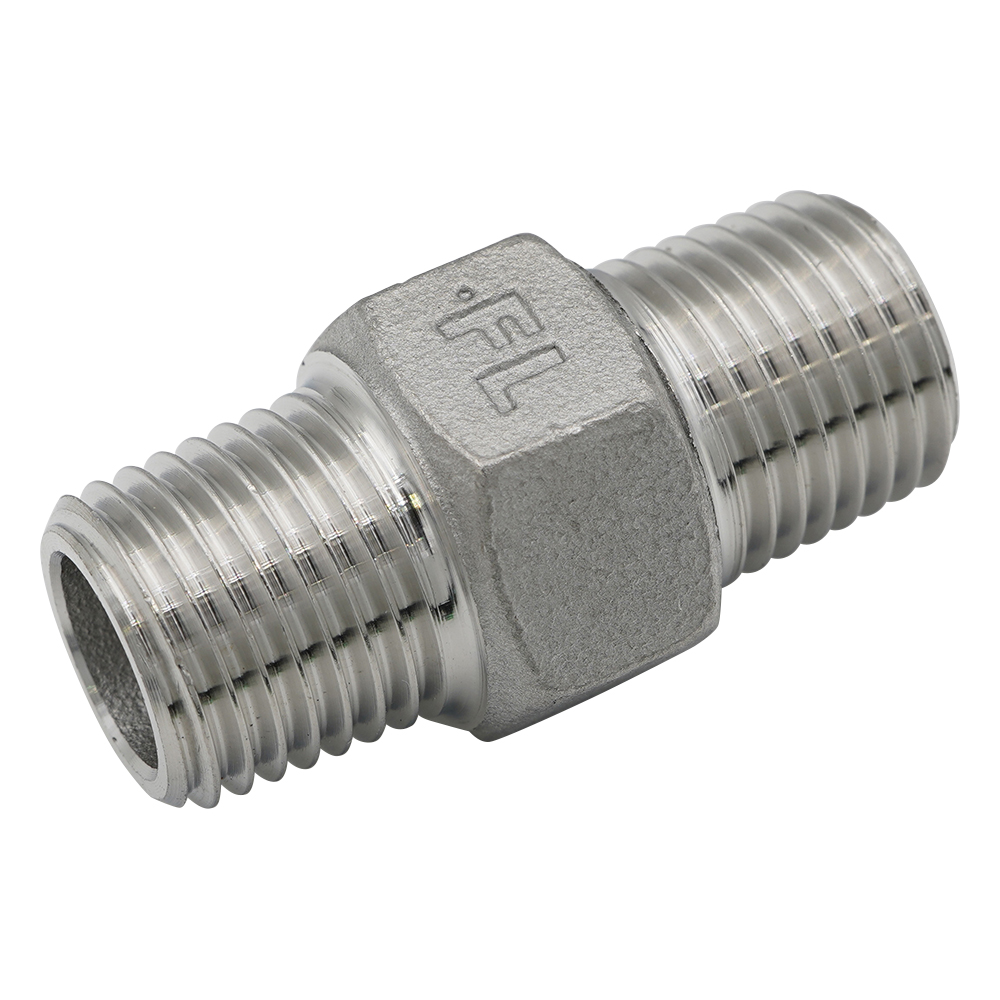 ステンレス継手（六角ニップル）　1/4画像