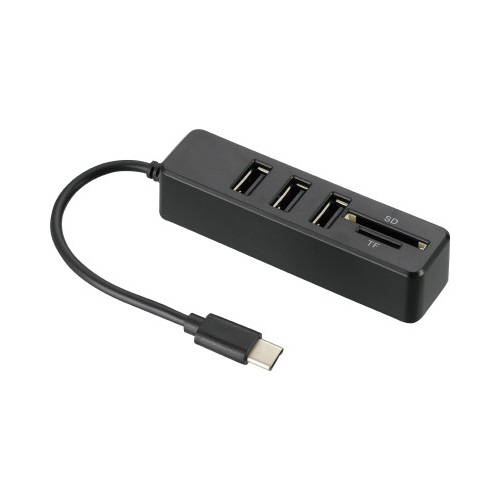 USB　TypeCハブ(カードリーダー付)