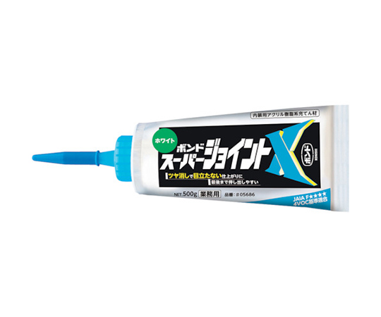 建築用シーリング剤 ボンド スーパージョイントX ホワイト 500g画像