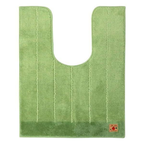 トイレマット 75×60cm 耳長 シャンフル 北欧 グリーン画像