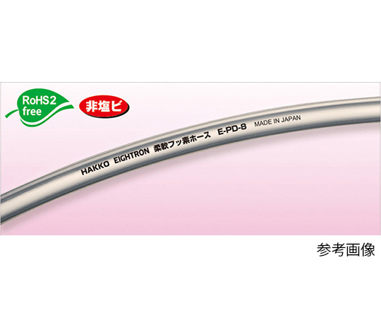 柔軟フッ素チューブ 6×8mm 定尺 20m画像