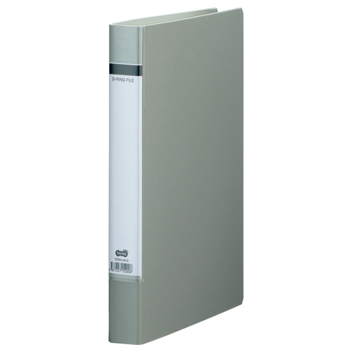 Dﾘﾝｸﾞﾌｧｲﾙ A4ﾀﾃ 2穴 210枚収容 21mmとじ 背幅40mm ｸﾞﾚｰ 1ｾｯﾄ(20冊)画像