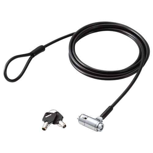 3軸首振りｾｷｭﾘﾃｨﾜｲﾔｰﾛｯｸ 1ﾊﾟｯｸ