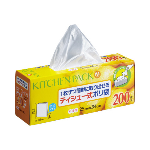 キッチンパックＭ　２００枚入×１０画像