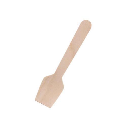 HEIKO 木製角スプーン 95mm バラ(個包装なし) 100本画像