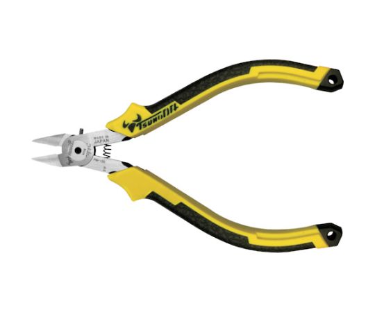 マイクロニッパー 先細タイプ 120mm 成型グリップ バネ付き画像