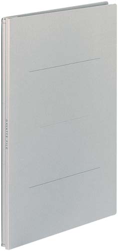 ガバットファイル（紙製）　Ａ４縦　灰　５冊画像
