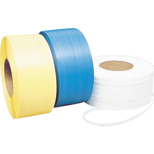 梱包機用PPﾊﾞﾝﾄﾞ SSｽﾄﾗｯﾌﾟ 12.0×3000m ﾅﾁｭﾗﾙ 1巻画像