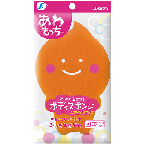 ｷｸﾛﾝf あわもっちーﾎﾞﾃﾞｨｽﾎﾟﾝｼﾞ ｵﾚﾝｼﾞ 1個画像