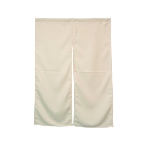 N_半間のれん 42075 アイボリー 防炎 P・O・Pプロダクツ画像