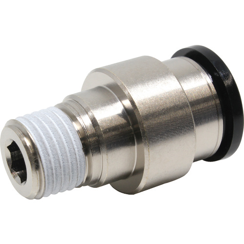 ﾁｭｰﾌﾞﾌｨｯﾃｨﾝｸﾞ 六角穴付ｽﾄﾚｰﾄﾁｭｰﾌﾞ12ﾈｼﾞR1/4 1個画像