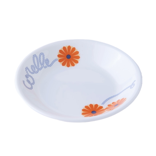プレート 12cm CORELLE コレール オレンジマーガレット 強化ガラス画像