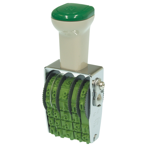 ﾃｸﾉﾀｯﾁ回転印 欧文日付 3号 明朝体 1個