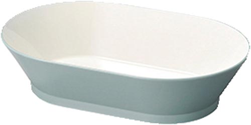 Ｈｉｌｌ　カレー皿　アッシュブルー　１個画像