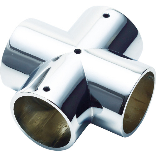 ﾊﾟｲﾌﾟ継手 ｸﾛｽ 32mm(ﾈｼﾞ止め付) 1個画像