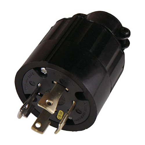 引掛形 ｺﾞﾑﾌﾟﾗｸﾞ 接地3P30A250V 1個画像