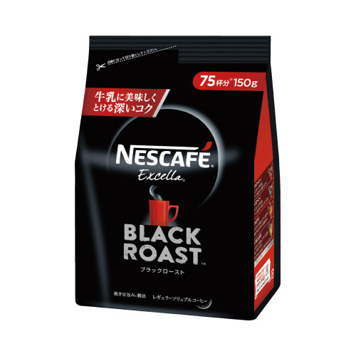 ネスカフェエクセラブラックロースト１５０ｇ詰替画像