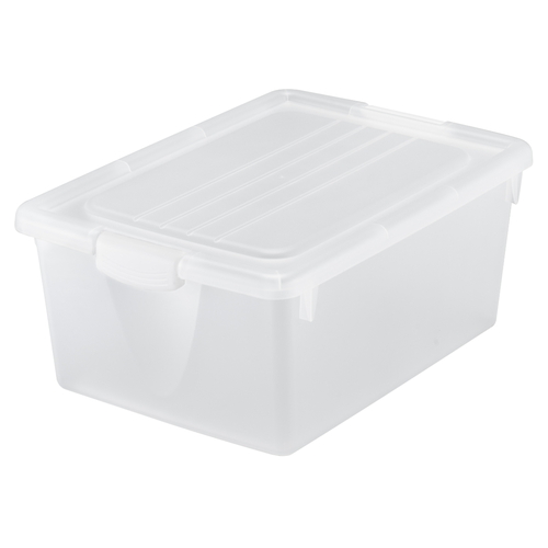 収納ボックス ハコス Mサイズ クリア画像