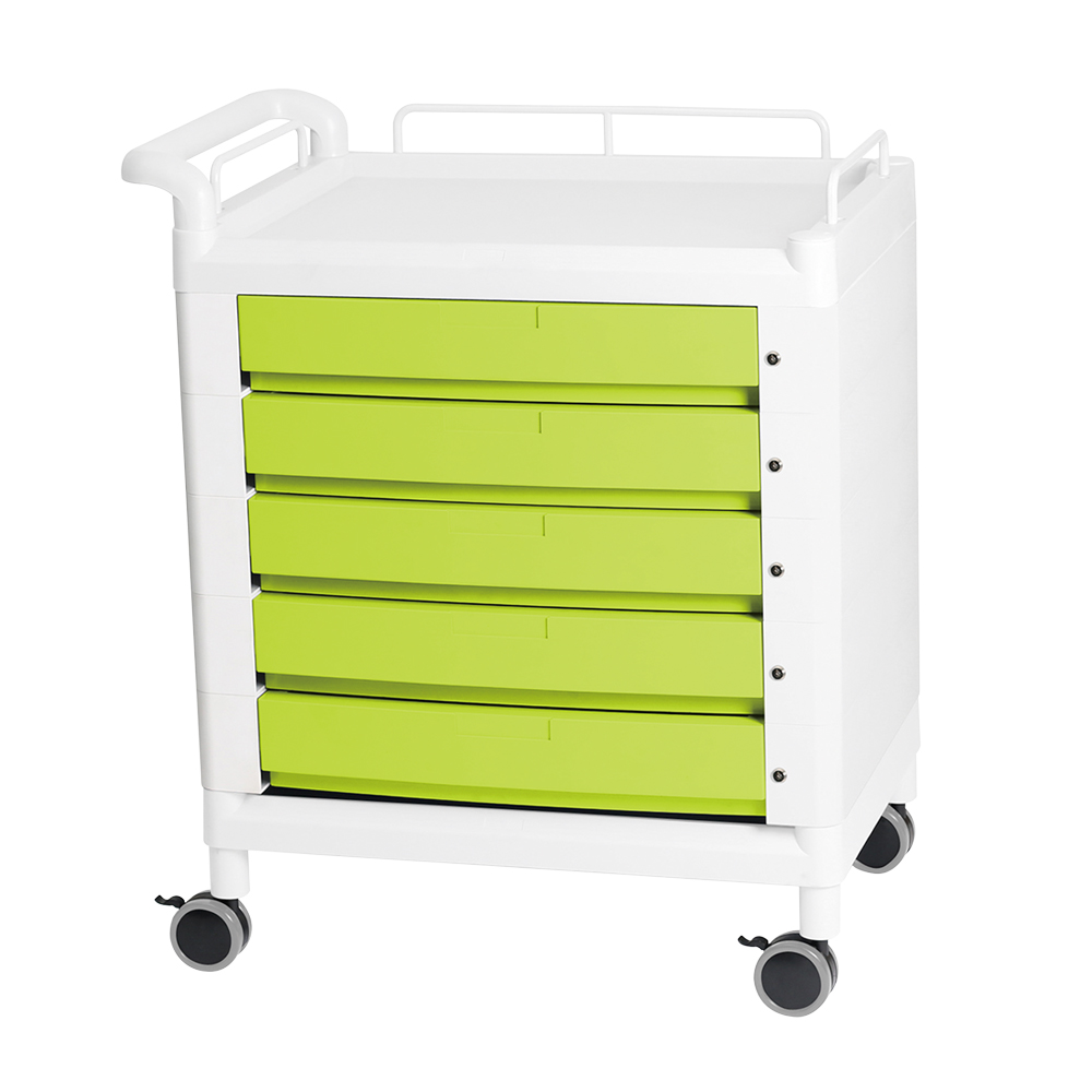 モバイルマルチカート 片側ハンドル グリーン