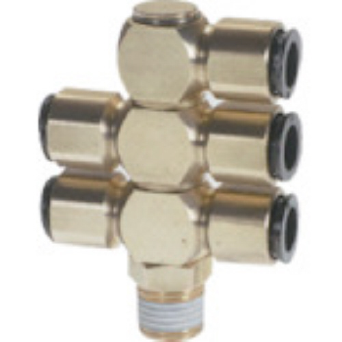 ﾌｼﾞﾄﾘﾌﾟﾙﾊﾞﾝｼﾞｮｰ(金属) 8mm R1/4 1個画像